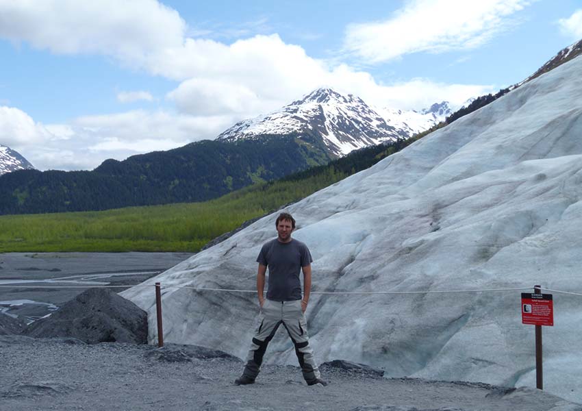 Riding Alaskas Kenai Peninsula - Glacier