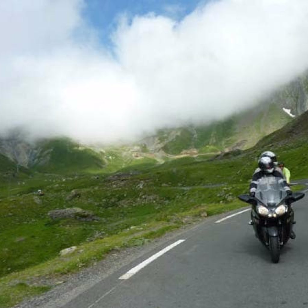 Pyrenees Motorcycle Tours - Here comes the clouds