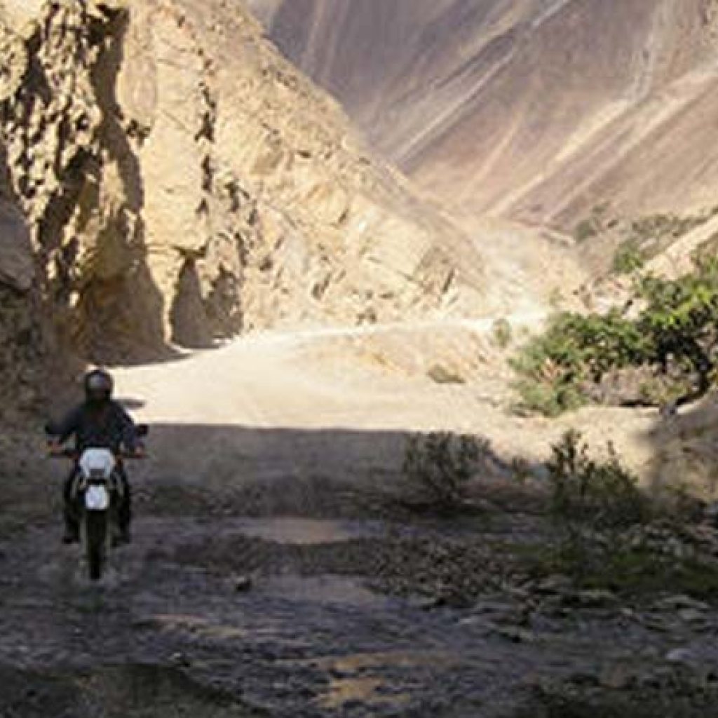 Adventure Peru Motorcycling - Canyon Trail
