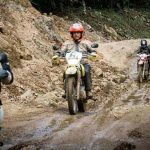 Bolivia Motorcycle Adventures - Muddy Road