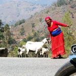 Classic Bike Adventure India - Lady Farmer
