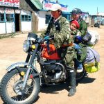 Motorbike Mongolia Rental - Family on a Bike
