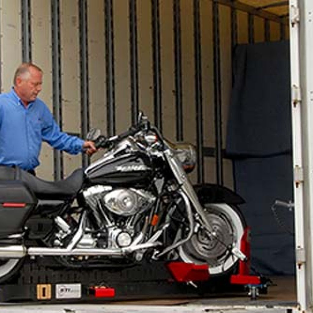 Motorcycle Shippers USA - Loading Truck