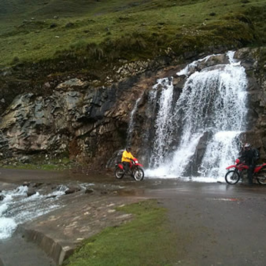 Motorcycle Tours Peru - Falls