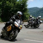 Pyrenees Motorcycle Tours - Bikes in Action