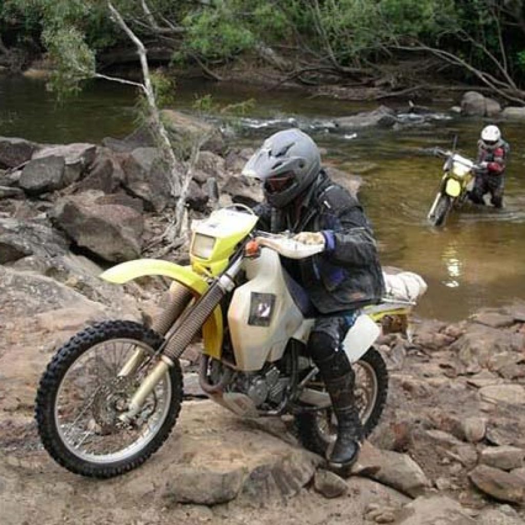 Trapp Motorcycle Tours -Creek Crossing 2