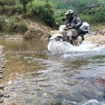 Offroad Vietnam Motorcycle Tours - Creek Crossing