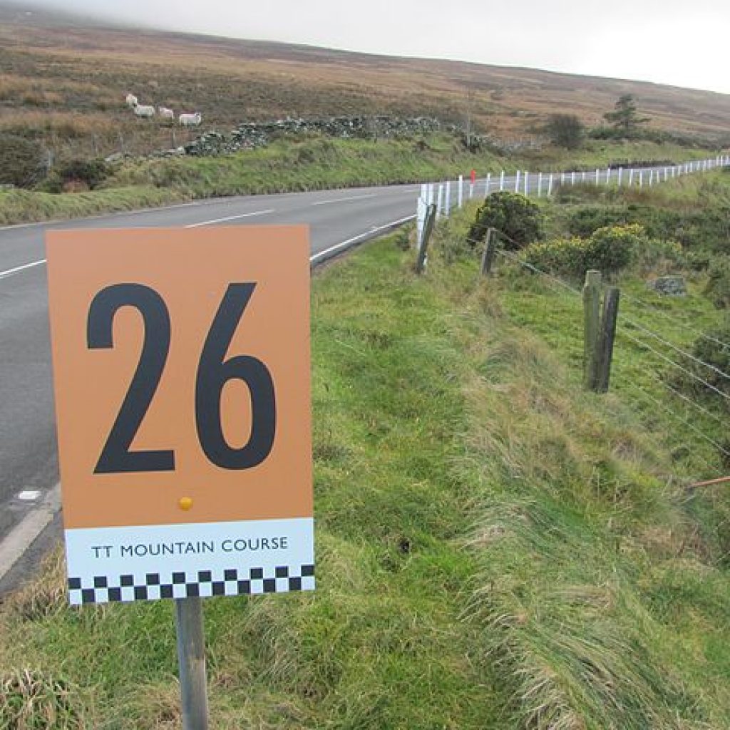 Isle of Man - One of the many markers