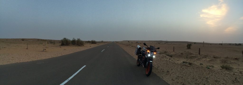 Motorcycle Touring in India - Thar Desert