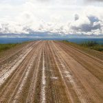 Dirt track Dempster Highway