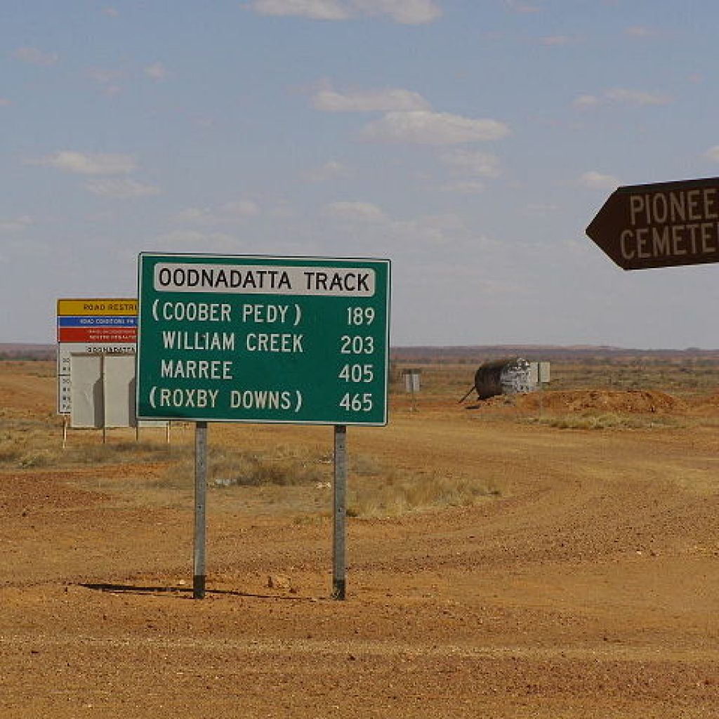Oodnadatta Track - Welcome to the track