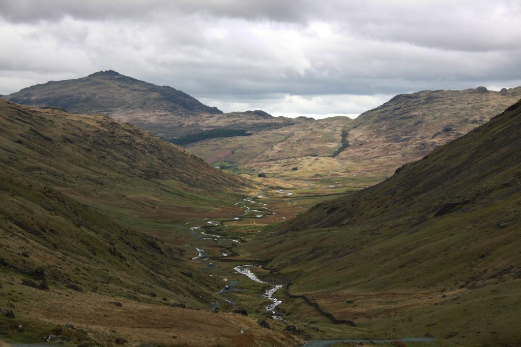 Wrynose Pass – View of the Pass