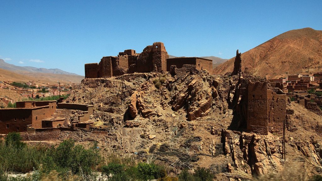 Gorges du Dades – Kasbah in ruins