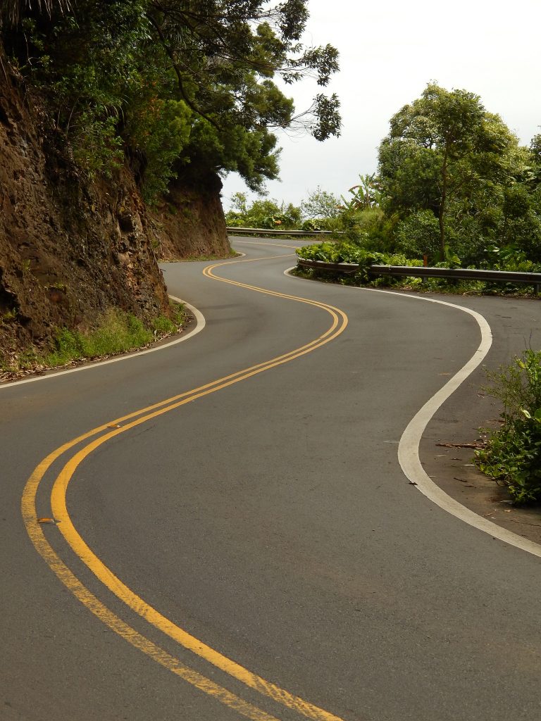 Hana Highway – winding road