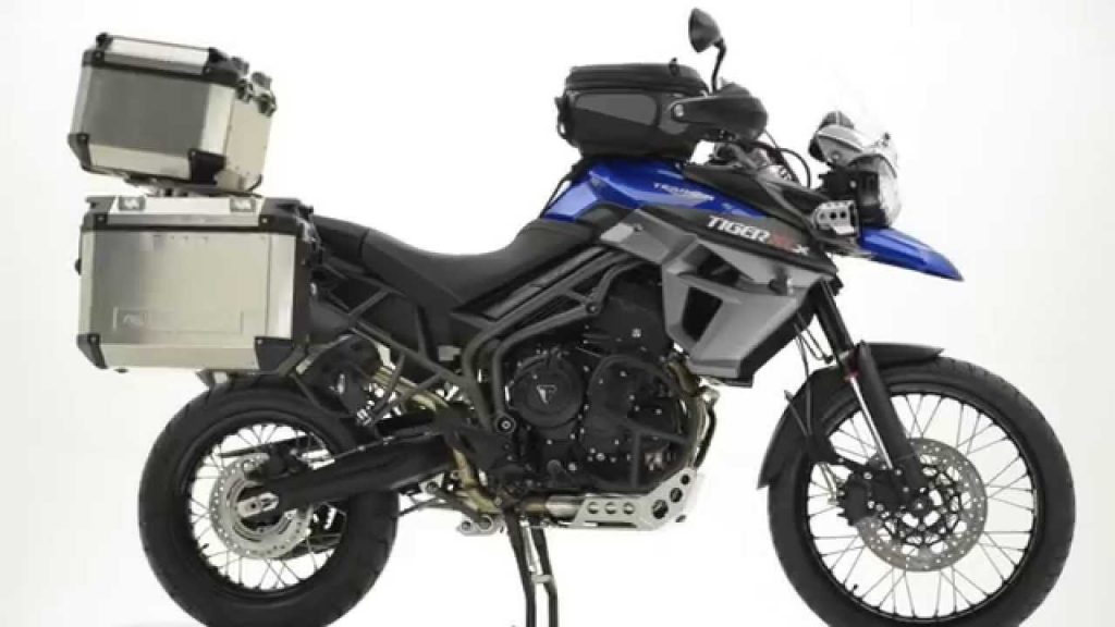 Triumph Tiger 800XCx, Fully Loaded.