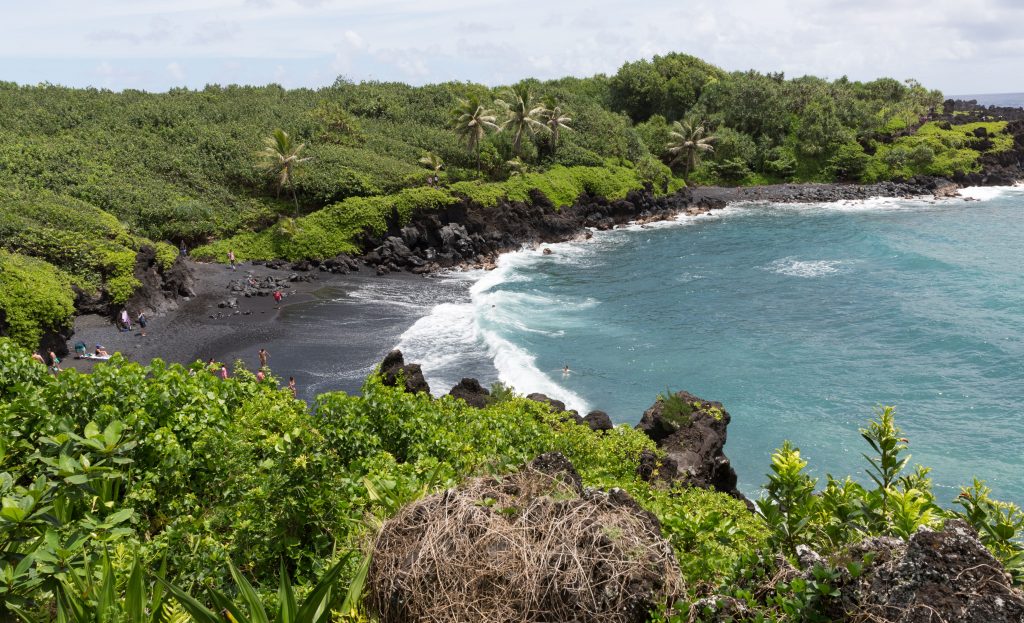 Hana Highway - USA - Black Sand Beach