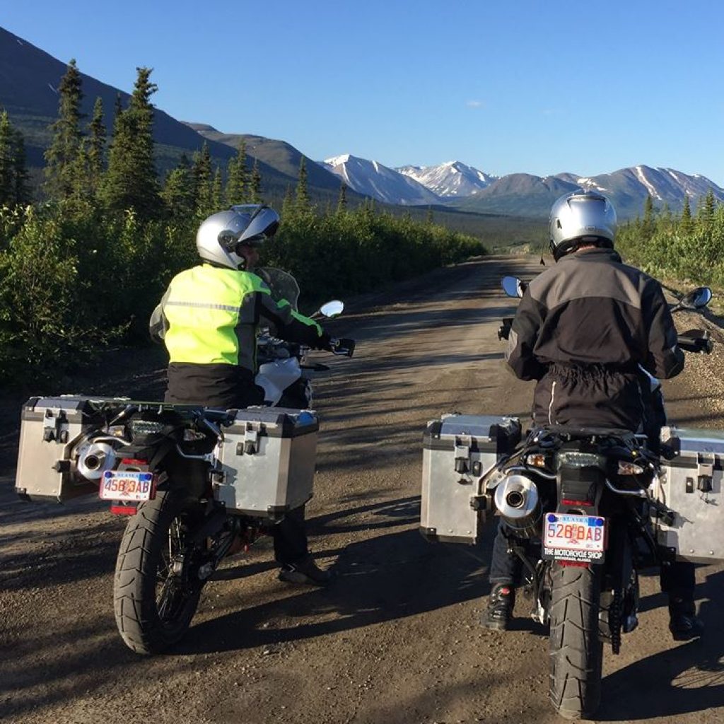 Alaska Motorcycle Adventures - glaciers