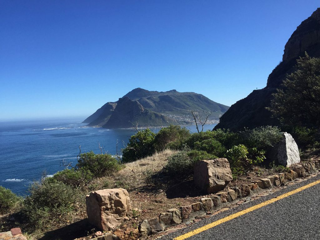 Chapmans Peak Drive in South Africa