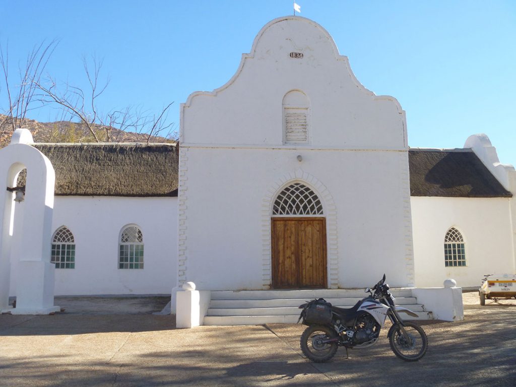 Wupperthal Church in Cederberg ranges