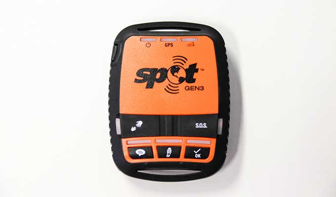 SPOT Gen3 Satellite messenger for AD riding