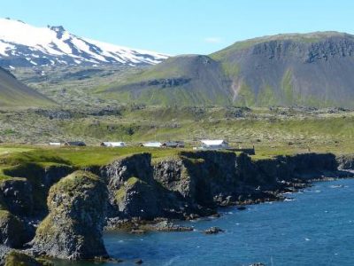 Iceland accommodation on the coast