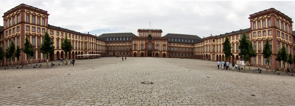 Mannheim Castle on Germany's Castle Road